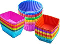 36 Pack Silicone Cupcake Liners Muffin Baking Cups Liners Reusable
