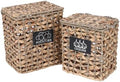 2 Pack Potato and Onion Storage, Onion Container Potato Bin with Lids