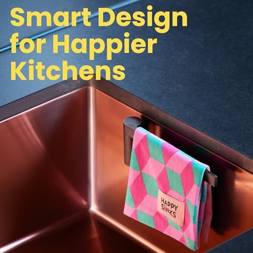 Magnetic Dish Cloth Holder, Composite Kitchen Sink Caddy