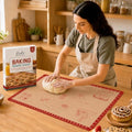 Silicone Baking Mat with 10 Recipes, Extra Thick Silicone Mats for