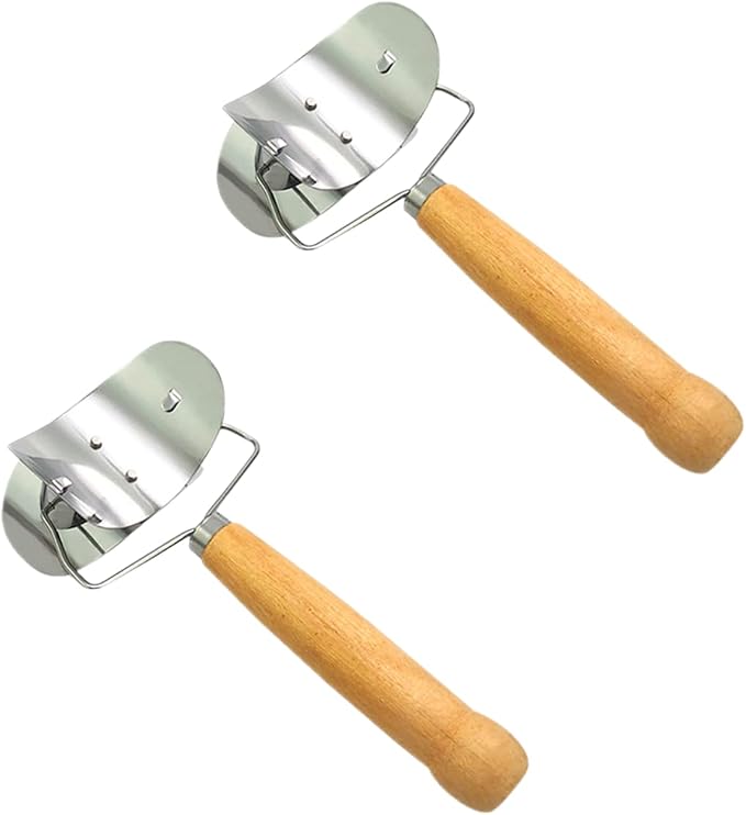 2 PCS Dumpling Cutter Sturdy Dumpling Maker Dumpling Wrapper Skin Dough Cutter by Unknown