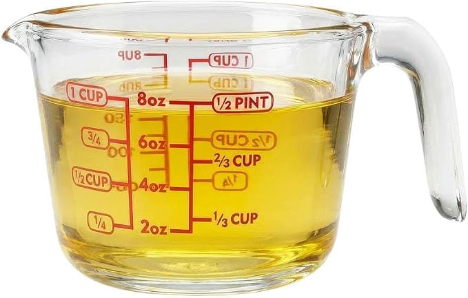 Mrs. Anderson's Baking Glass Measuring Cup, Borosilicate Glass, Precision - Image 3