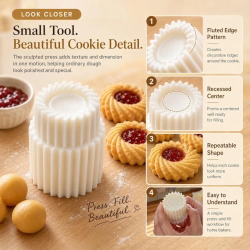 Creative Double-Ended Pastry Mold and Cookie Cutter