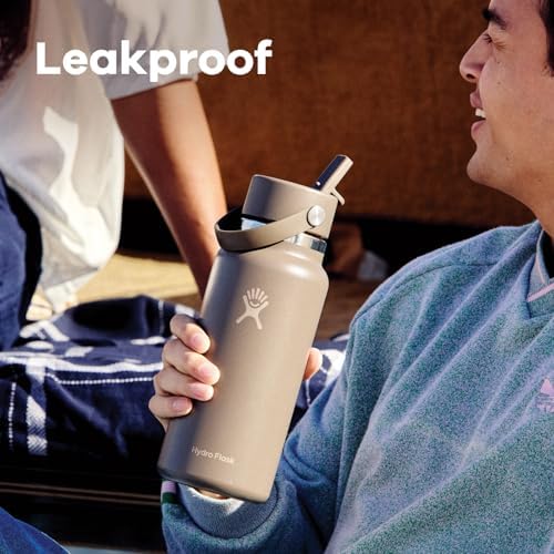 Hydro Flask Water Bottle - Insulated Stainless Steel - Wide Mouth Flex
