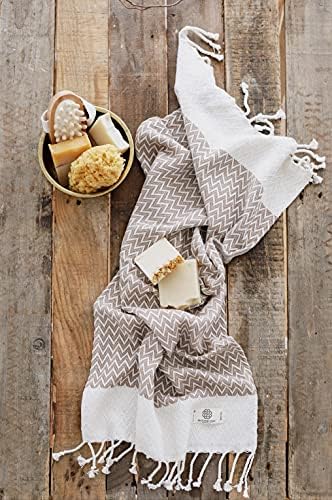 Madamelique Exclusive Hand Towels Set of 2-18 x 40 Inches - Decorative
