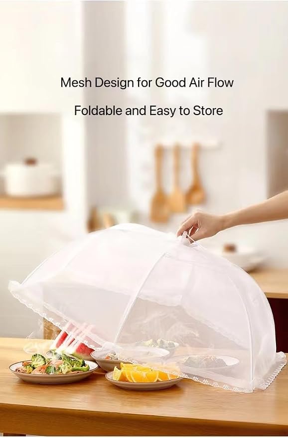 5 PACK Food Covers for Outside Mesh, Picnic Essentials - Image 2