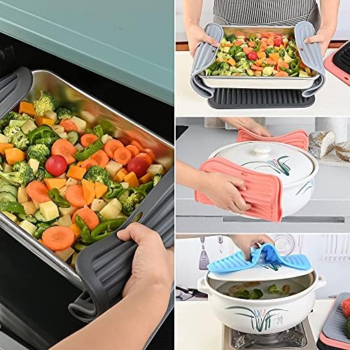 Smithcraft Silicone Trivet Mat Set, 2-Piece, 9 x 12 Inch