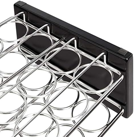 Amazon Basics 20 Jars Spice Rack Organizer, Space-Saving Kitchen