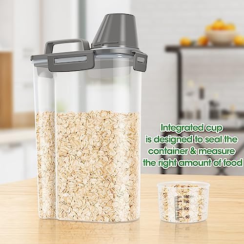 TBMax Rice Container Cereal Storage Container 2 Pack 5 Lbs, Kitchen