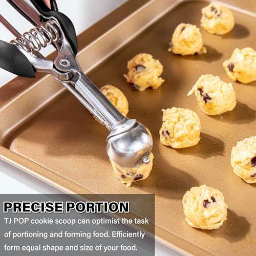 Extra Small Cookie Scoop 1 tsp, Professional Stainless Steel Tiny Ice