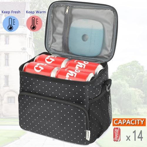 GYEUKHAM Insulated Lunch Bag for Adult/Women/Men, Reusable Large Lunch
