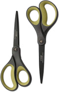 LIVINGO 2 Pack 8" Titanium Non-Stick Scissors, Professional Stainless Steel by LIVINGO