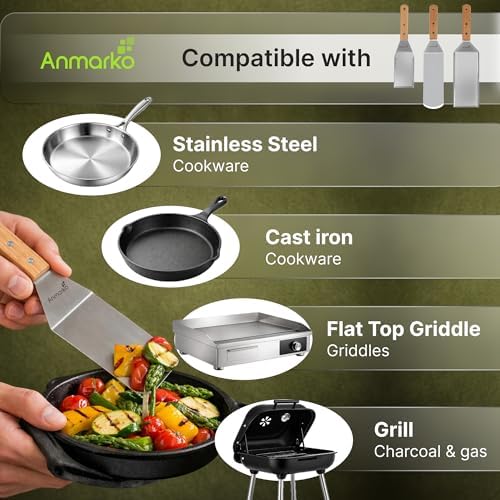 Stainless Steel Griddle Spatula Set