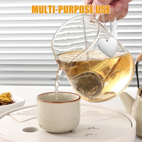 2 Pack Tea Infuser for Loose Leaf Tea, 2” Stainless Steel Tea Strainer