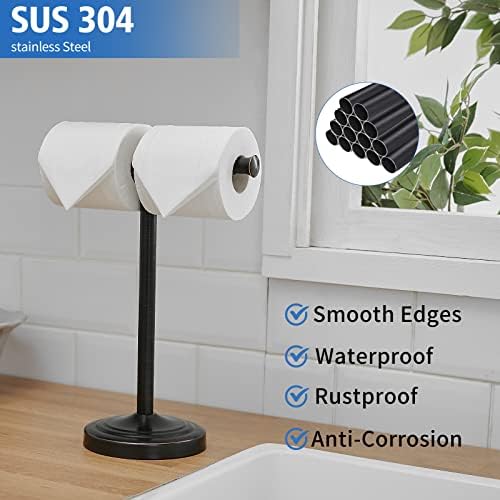 RUMOSE Oil Rubbed Bronze Hand Towel Holder Stand