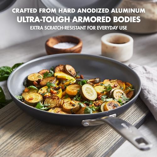 GreenPan Chatham Hard Anodized Healthy Ceramic Nonstick 8" and 10"