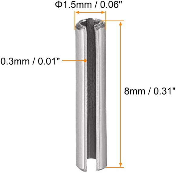 uxcell Slotted Spring Pin - Image 2