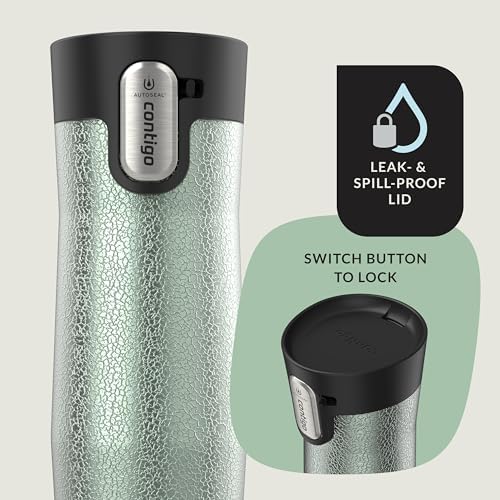 Contigo Autoseal West Loop Stainless Steel Travel Mug, Easy-Clean Lid