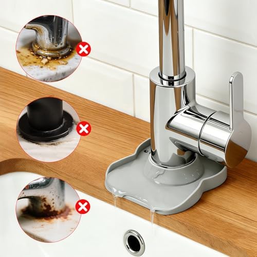 Silicone Faucet Mat for Kitchen Tap Compact Sink Splash Guard