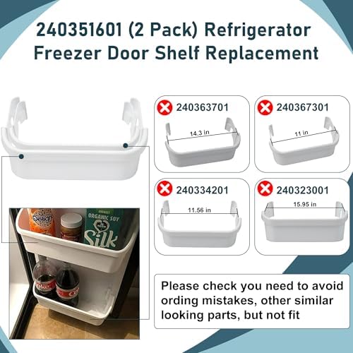 240351601 Door Shelf Fit for Kenmore Frigidare Refrigerator Freezer