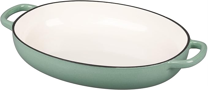 EDGING CASTING Enameled Oval Cast Iron Dutch Oven Pot - Image 6