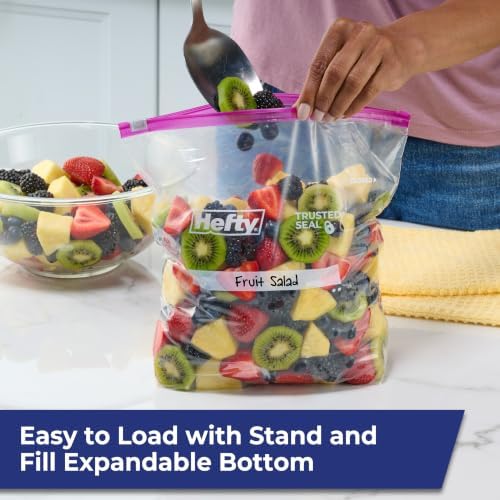 Hefty Slider Storage Bags, Gallon Size, 66ct