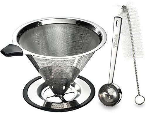 Clever Pour Over Coffee Dripper With Cup Stand (Size #4) - Paperless