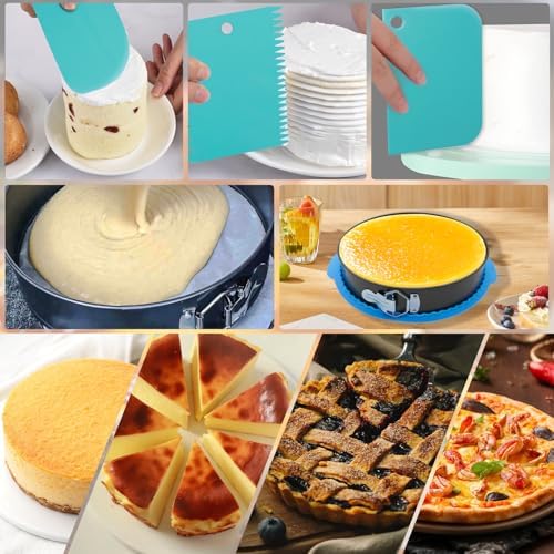 4, 7, 9, 10 Inches Springform Cake Pan Set, Spring Form Pans for