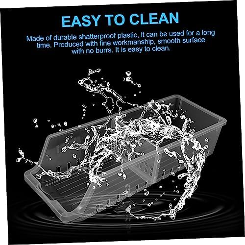 Refrigerator Can Organizer Dispenser Bin for Soda Cans White PP