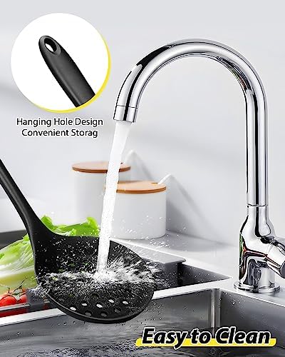 3 Pcs Silicone Kitchen Utensils Set, Heat Resistant