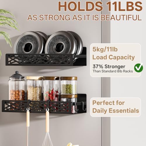 DTUQYX 4 Pack Magnetic Spice Rack for Refrigerator