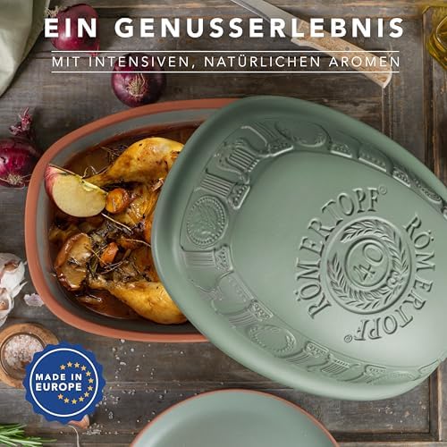 Römertopf 40th Anniversary Roasting Dish 3.5 L Green
