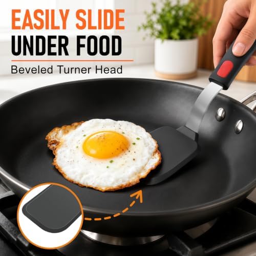 4Pcs Silicone Spatula Turner Set