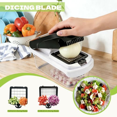 17-in-1 Vegetable Chopper and Mandoline Slicer