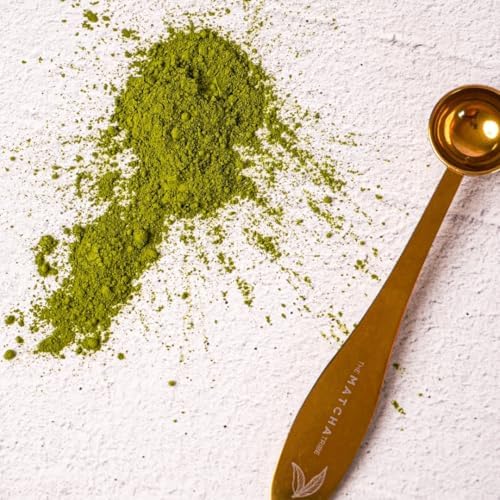 Golden Stainless Steel Matcha Measuring Spoon 1 Gram (1/2 Teaspoon)