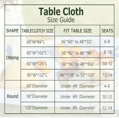 6 Pack White Table Cloth Rectangle 60 x 102 Inch, Rectangle Tablecloth