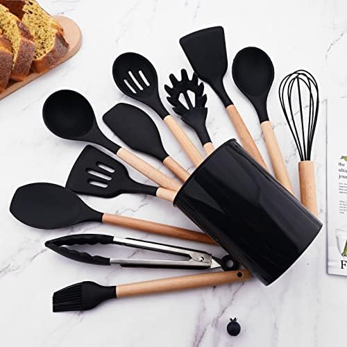 1pcs Black Silicone Basting Pastry Brush. Nonstick Heat Resistant