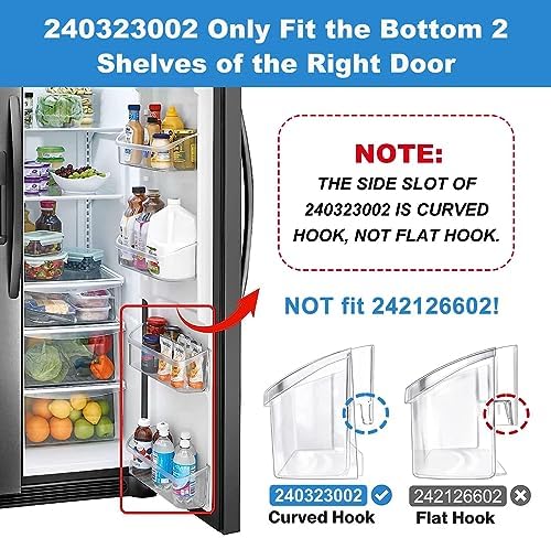 240323002 Refrigerator Door Bin Shelf Compatible with Frigidaire &