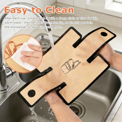 4 Pack Silicone Bread Loaf Pan Liners, Non-stick & Heat Resistant