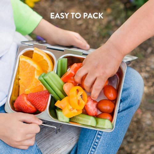 PlanetBox Recycled Shuttle Stainless Steel Lunch Box