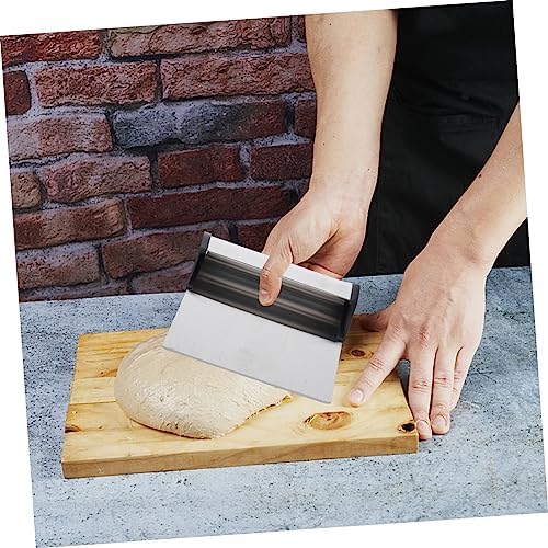 Stainless Steel Dough Cutter with Scale for Bread Dough and Vegetables