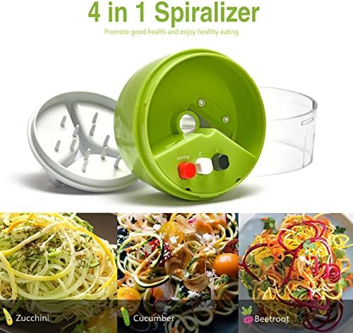 4-in-1 Handheld Vegetable Spiralizer, 8.45cm