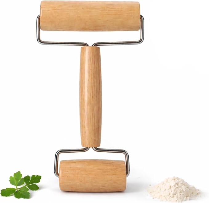 Pizza Rolling Pin Small Rolling Pin Wooden Dough Roller Non Stick Pizza Dough by Unknown