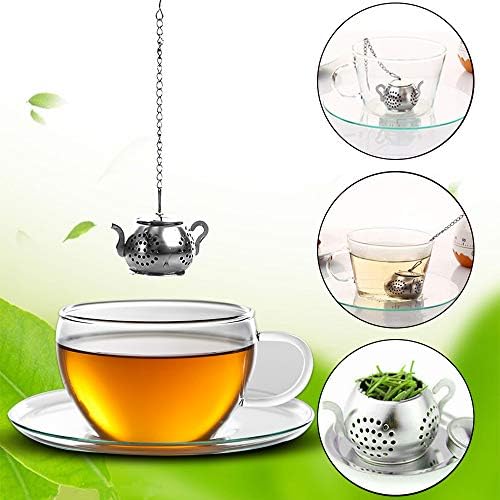 Loose Leaf Tea Infuser, 4PCS Tea Strainer Stainless Steel Tea Ball