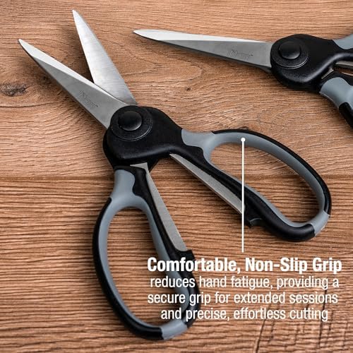 Titan Industrial Grade Heavy Duty Scissors Multipurpose Shears for
