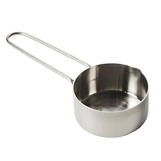American METALCRAFT, Inc. 1/3 Stainless Steel Measuring Cup by AmericanMetalcraftInc