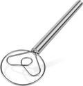 Danish Dough Whisk Stainless Steel Wooden Handle by YIGEDA