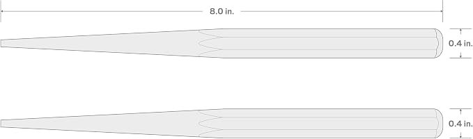 TEKTON 1/8 Inch Alignment Punch | 66173 | Made in USA - Image 7