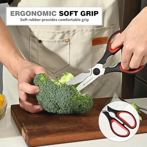 Kitchen Cooking Shears Heavy Duty Kitchen Scissor with, Detachable