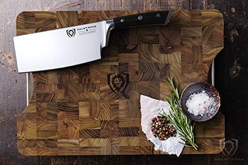 Dalstrong End-Grain Teak Cutting Board, 16 x 12 Inches